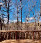 Chalet Cabin, Mountain Views, Spa Tub Near Helen with Hiking Trail to Creek - Mountain view