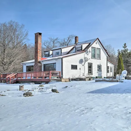 Johns Farmhouse in Mount Snow on 120 Acres!
