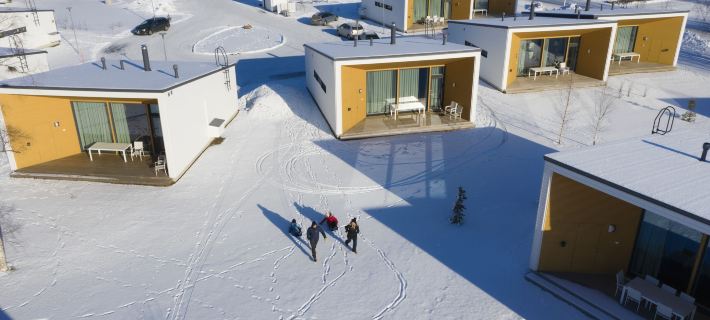 Nallikari Seaside Villas Hotele w: Oulu