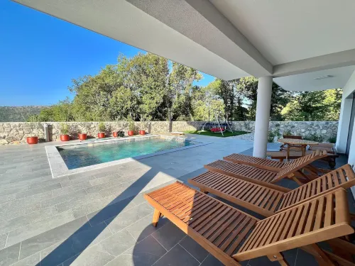 Group Holiday Villa with Pool - parking