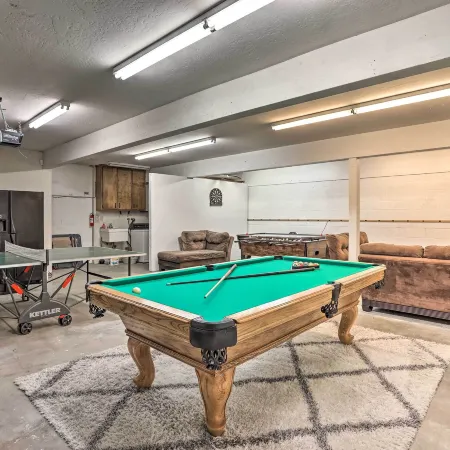 Boho-Chic Home w/ Game Room Near Lake Gregory!