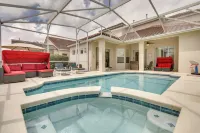 Lanai & Pool: Spacious Villa Near Disney! - spa