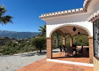 Andalusian detached villa with pool, sea & mountain views, and stunning sunsets