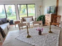 Romantic house with sauna near the lake