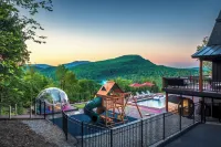 SummerFun! New Pool, JungleGym, Dome, HotTub&Sauna, Sleeps16+