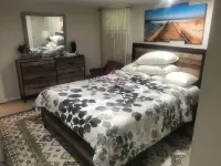 Charming 2-bedroom apartment in Pleasant Valley Stream with AC, WiFi