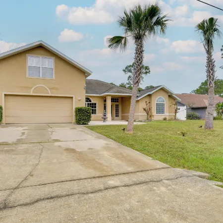 Palm Coast Retreat w/ Heated Pool & Private Patio!