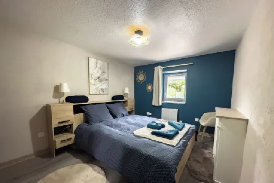 New Furnished  Apartment with Terrace and Private Parking.