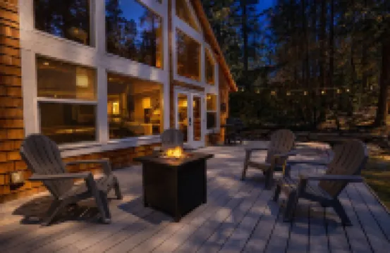 瀑布冒險小屋2卧室的家由NW舒適小屋由RedAwning