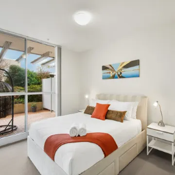 MadeComfy Spacious Canberra Living with Courtyard