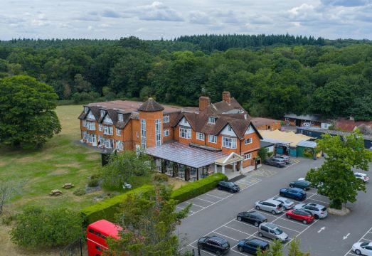 호텔의 평화로운 전경