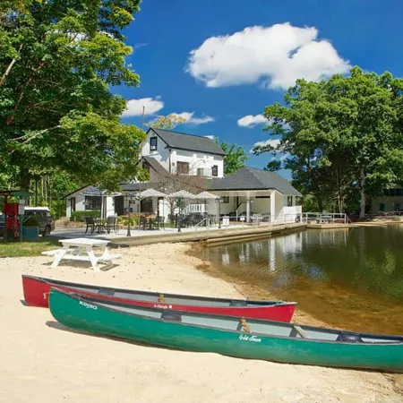 Stone Studio Lakefront Pool Access