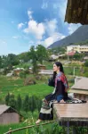 De Mont Retreat Sapa - vue sur la montagne