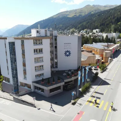 Kongress Hotel Davos Hoteles cerca de Estación de tren Davos Dorf