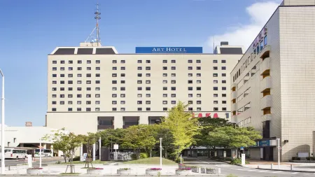 Art Hotel Niigata Station Отели рядом с достопримечательностью «Niigata Nippo Media Ship»