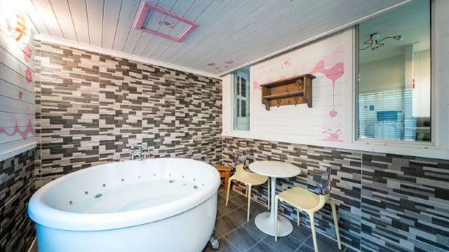 [보문팰리스펜션 외부 전경]