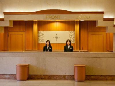 フロントデスク 湯田温泉 ユウベルホテル松政の写真