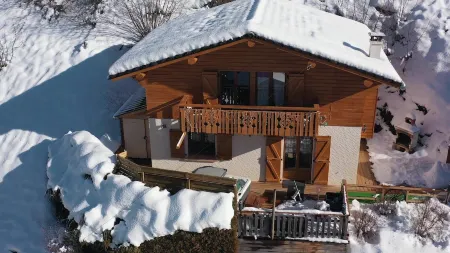 Chalet Haute Savoie sauna jacuzzi private Quiet comfort wifi domaine du fraizier