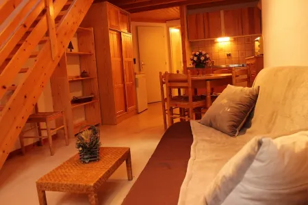 Nice chalet style duplex in the center of Cauterets quiet and bright