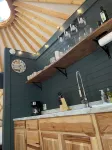 Cozy Yurt in Nantahala - Half mile from Nantahala wedding venue-No Cleaning Fee