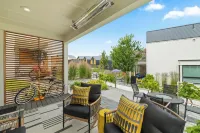 Outdoor Heater & Covered Patio, Paddle Boards, Fire Table, Bikes, Outdoor Games