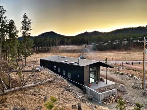 New Modern Home on Sylvan Lake Road
