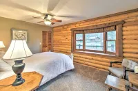 Rustic Pinetop Log Cabin w/ Fire Pit + Grill!