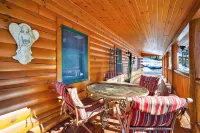Incredible Views! Stunning log home w/ wrap around deck and covered porch