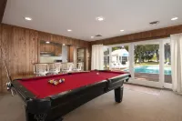 New! Gorgeous Waterfront Estate with Saltwater Pool, Beach and Dock