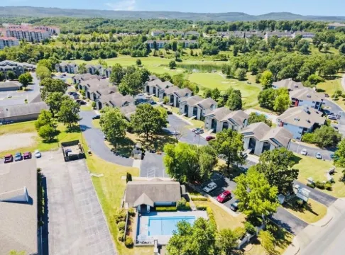 Tranquility with perfect location. Walk in unit NO STAIRS Golf course view
