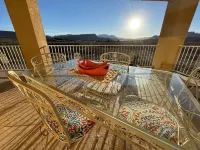 Spacious home with panoramic views of Zion National Park! Come & visit!