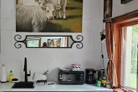 West Wing - a unique private space w/patio