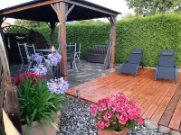 Vacation apartment 100sqm <br>Living <br>3 double beds Bedroom<br>Kitchen<br>Bathroom Hotels in Loissin