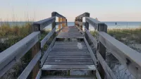 I.S.107- Charming! Ground Floor Only Steps to the Beach! Beach Service Included!