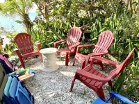 Waterfront-5 Steps to Private Beach-1+ BR-Pets OK-Kayaks-SUPs-Best Sharkteeth Hotels near Catanias Winery