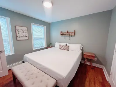 Charming 3-bedroom 2 bath apartment steps from train to NYC in lovely Montclair Hotels near 73 See Gallery & Design Studio