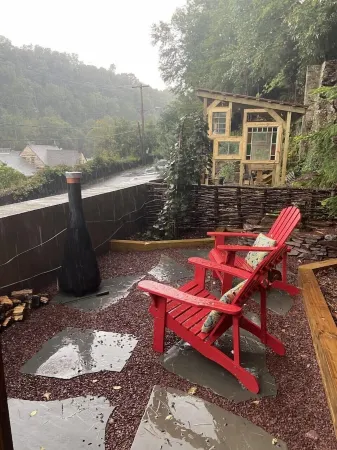 1 bedroom with SPA bathroom and mountainside deck