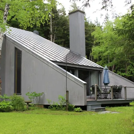 Falcon House: VT Modern Chalet w/Sauna on 25 Acres - Hike - Bike to Village