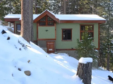 Custom Cottage, Fireplace, Views, A/C, Private Deck, Central to Yosemite Park