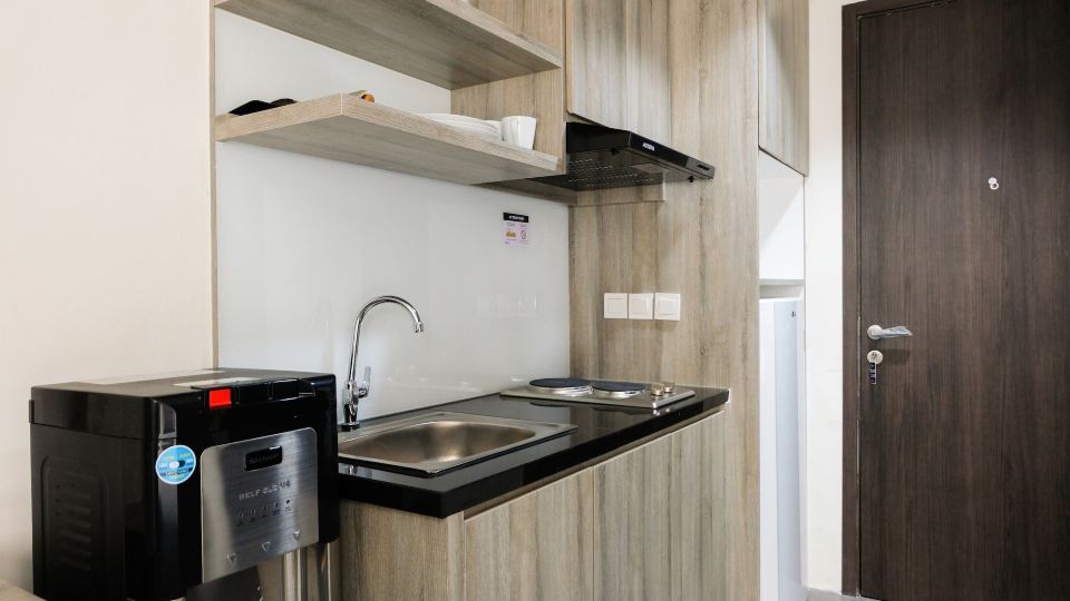 Minimalist Studio Room at Bintaro Icon Apartment