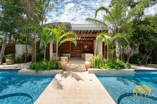 Nhoa 208C Lux 1Br Condo Jungle View in Aldea Zama - Bungalows