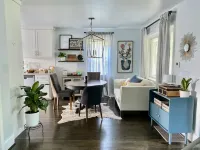 Inviting Porch and Spacious Deck with Fenced Backyard - Charming Haven