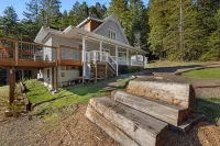 Mendocino Redwood Retreat - Vista House & Sunrise Cottage 나바로 리버 레드우즈 주립공원 주변 호텔