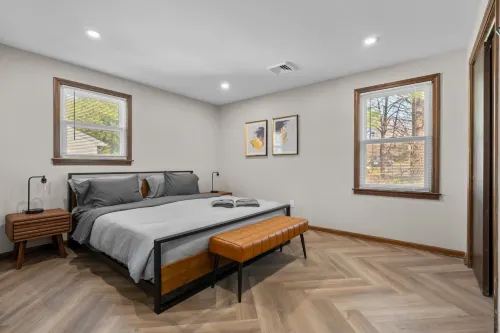Spacious Living with Gourmet Kitchen and Smart TVs - Cozy Modern Escape Hotels in East Haddam
