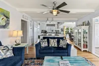 Pool and Game Room with Soaking Tub - Charming Beach Retreat