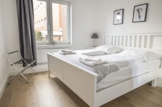 アルビオ I デーンハイデ アパートメンツ Niendorf church - Kirche am Markt周辺のホテル