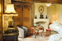 Hôtel le Manoir de Mathan Crépon à la Campagne 5 mn d'Arromanches et 10 mn de Bayeux - Romantische
