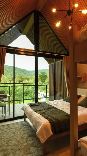 ห้องแฟมิลี่สำหรับสี่ท่าน, วิวภูเขา