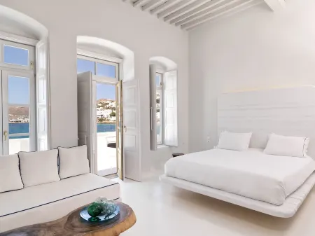 Villa Kampani Sea View Villa Mykonos Town Отели рядом с достопримечательностью «Ornos Beach»
