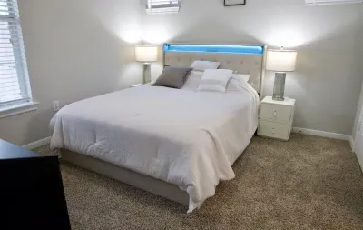 Chic 1-bedroom apartment with WiFi, AC in welcoming Magnolia Hotels near Tamina Community Market
